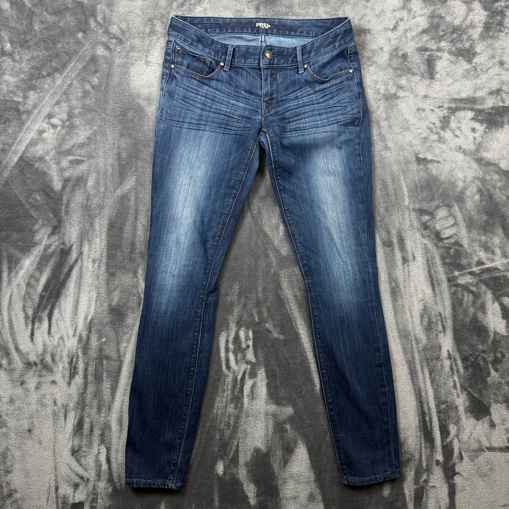 Express Jean Legging Womens 4R Blue Dark Wash Precision Fit Skinny Stretch Denim